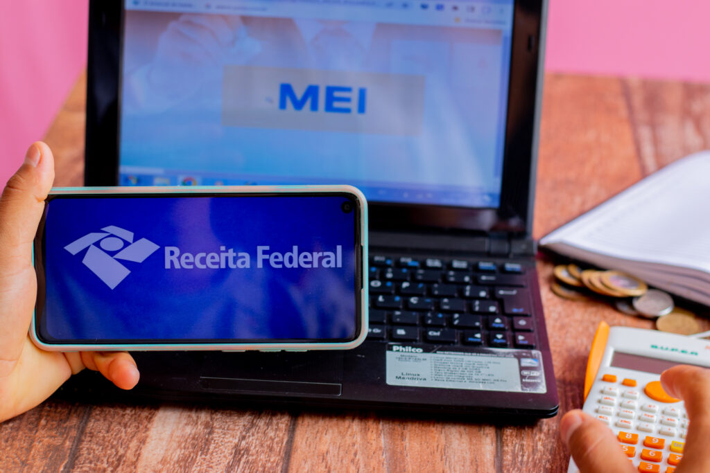 PIX da Receita Federal. 