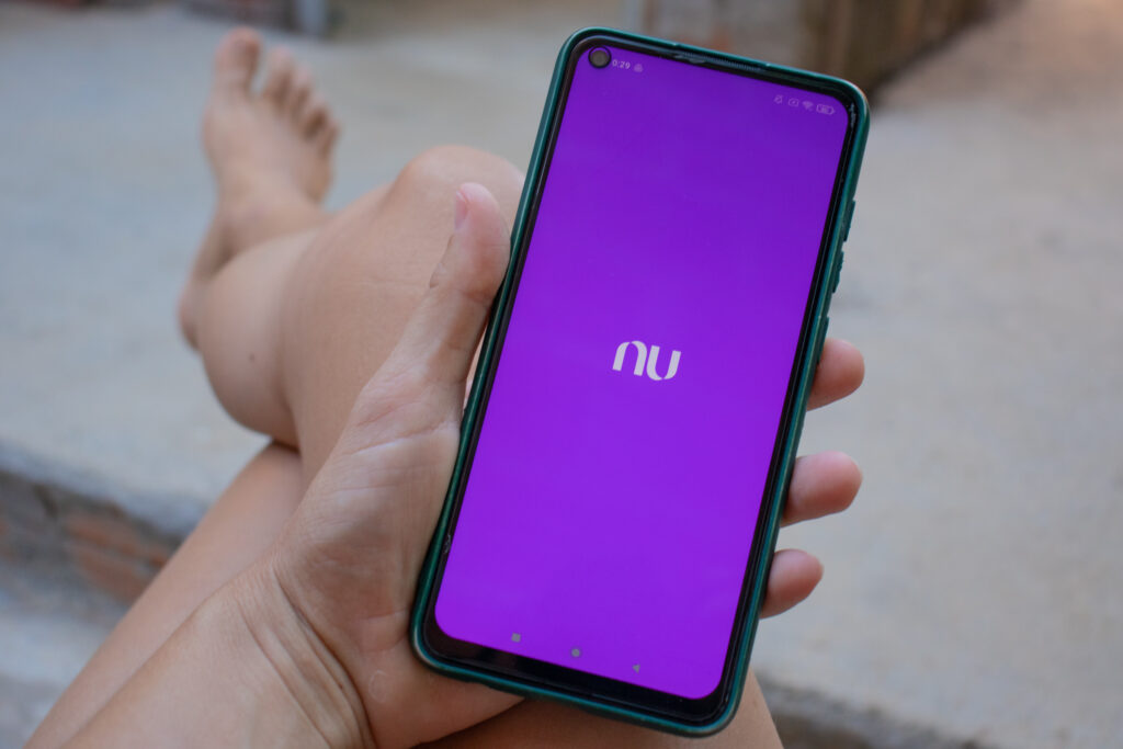 App Nubank. 