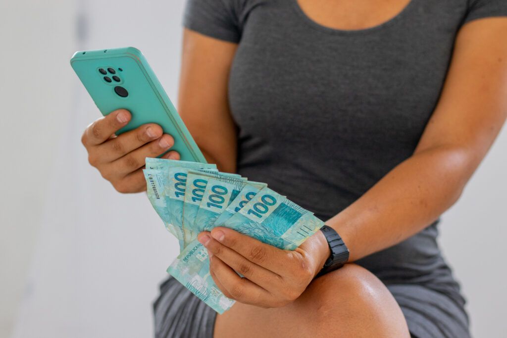 App dos benefícios. 