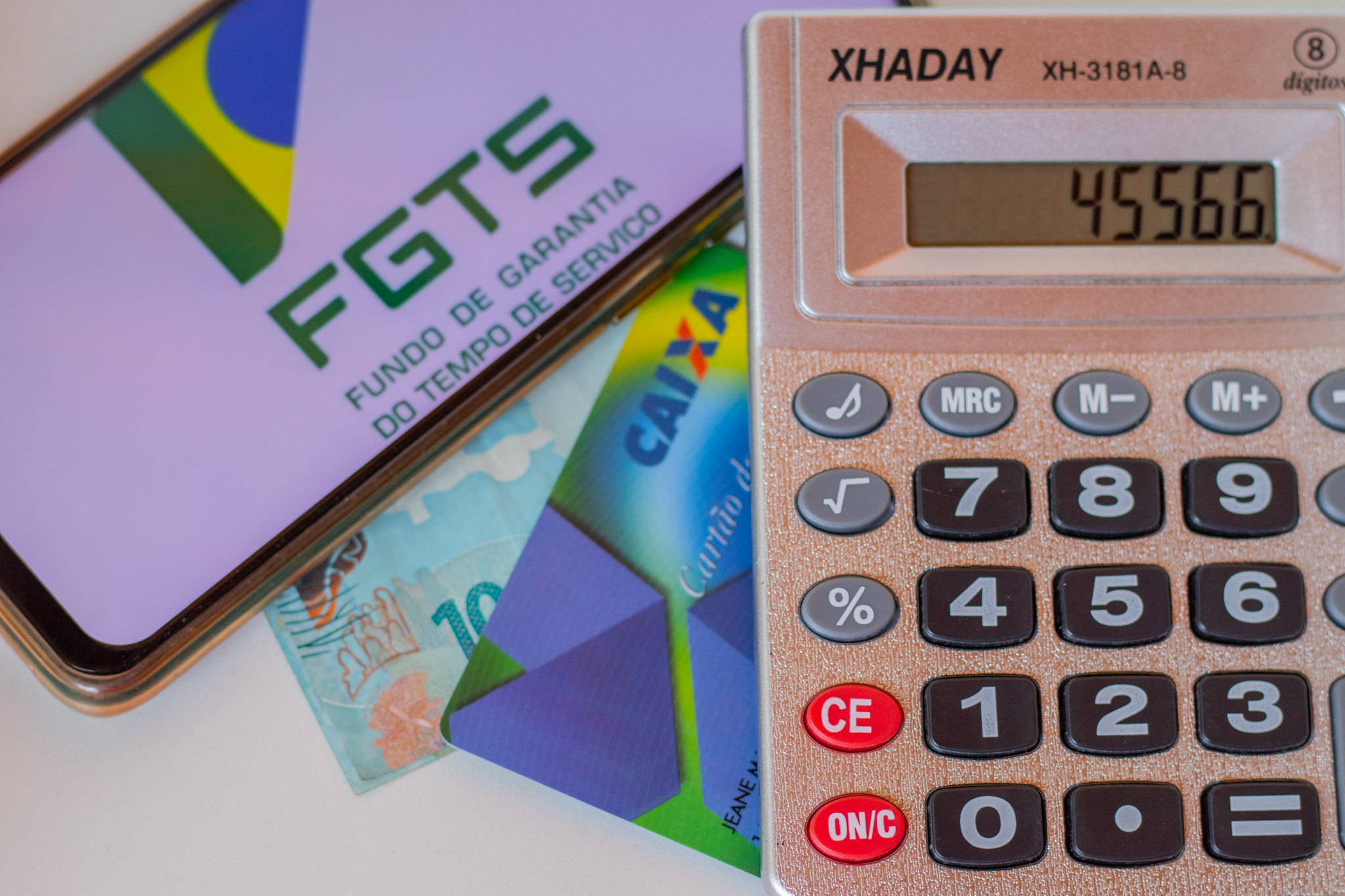 Saque extraordinário.