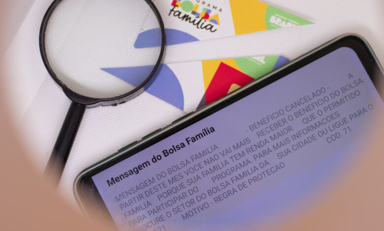 Bolsa família cancelado.
