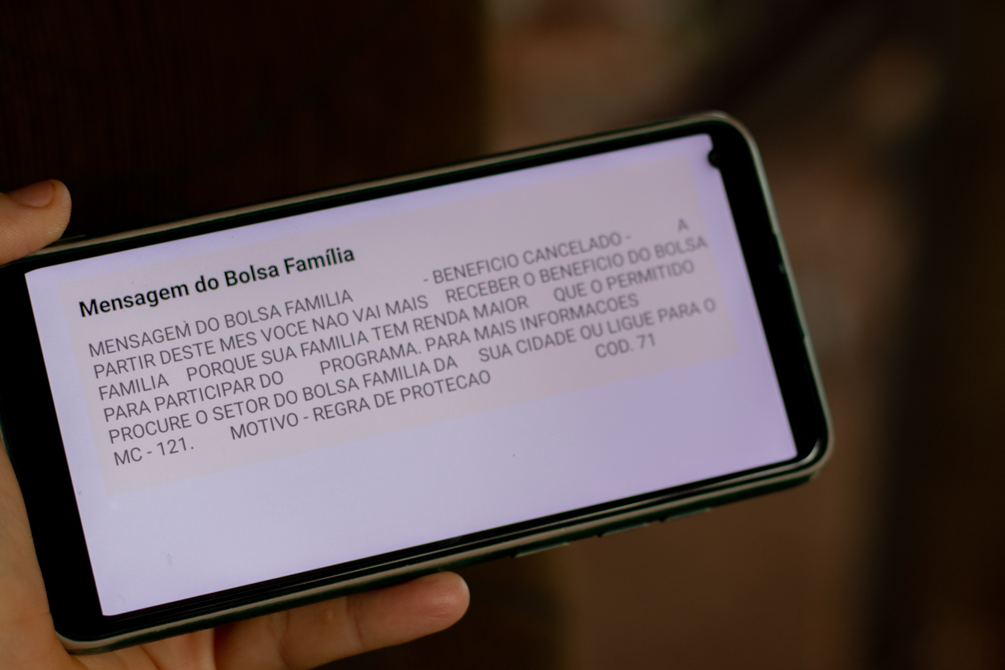 Recuperar o Bolsa Família em agosto.