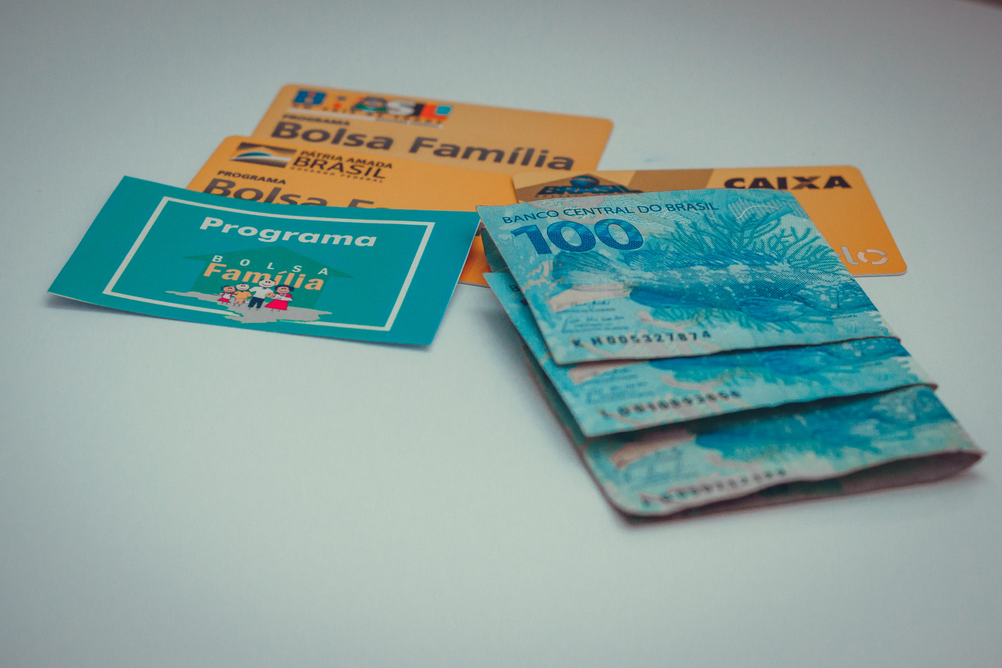 Pagamento do Bolsa Família. 