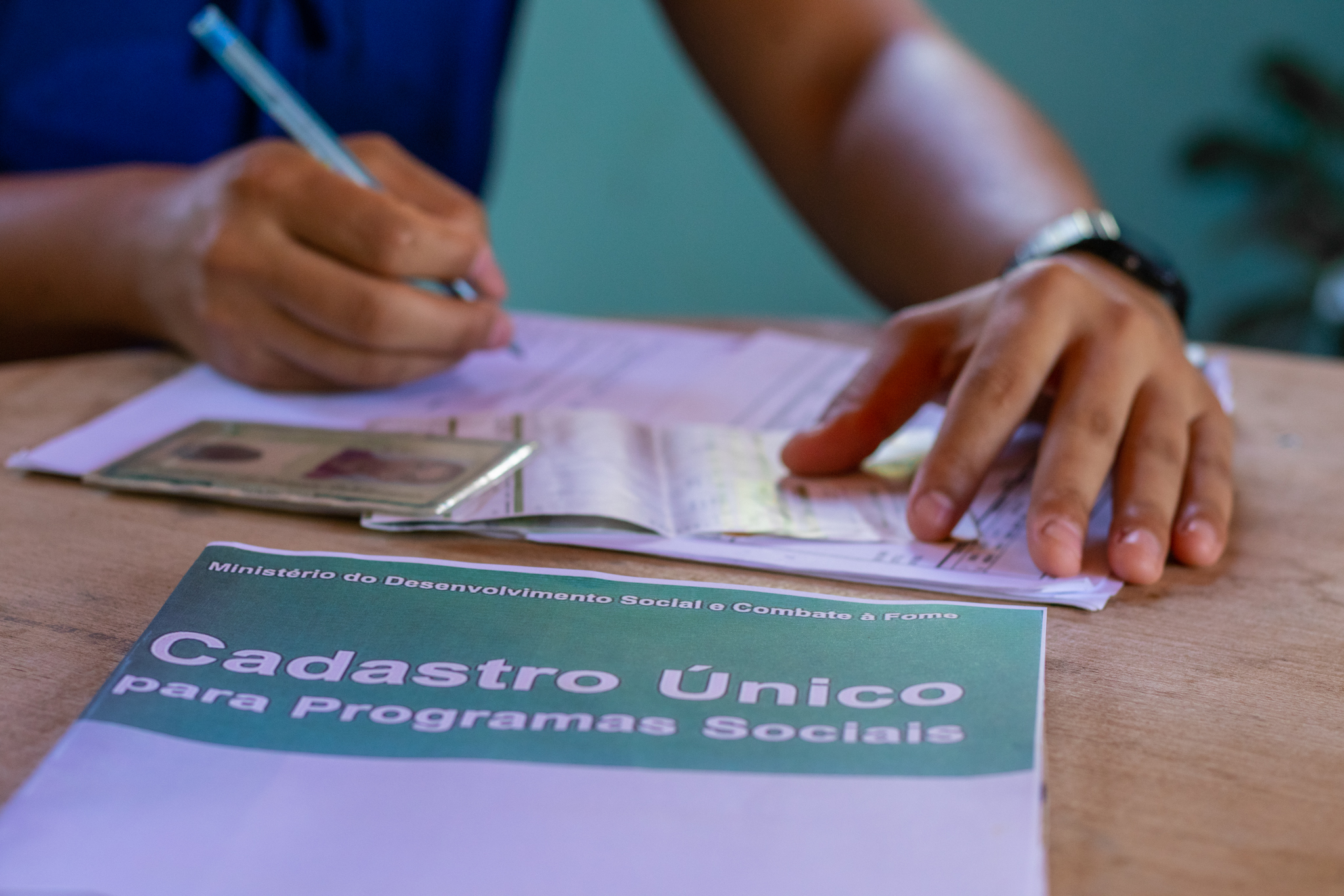 Desconto conta de água famílias CadÚnico.
