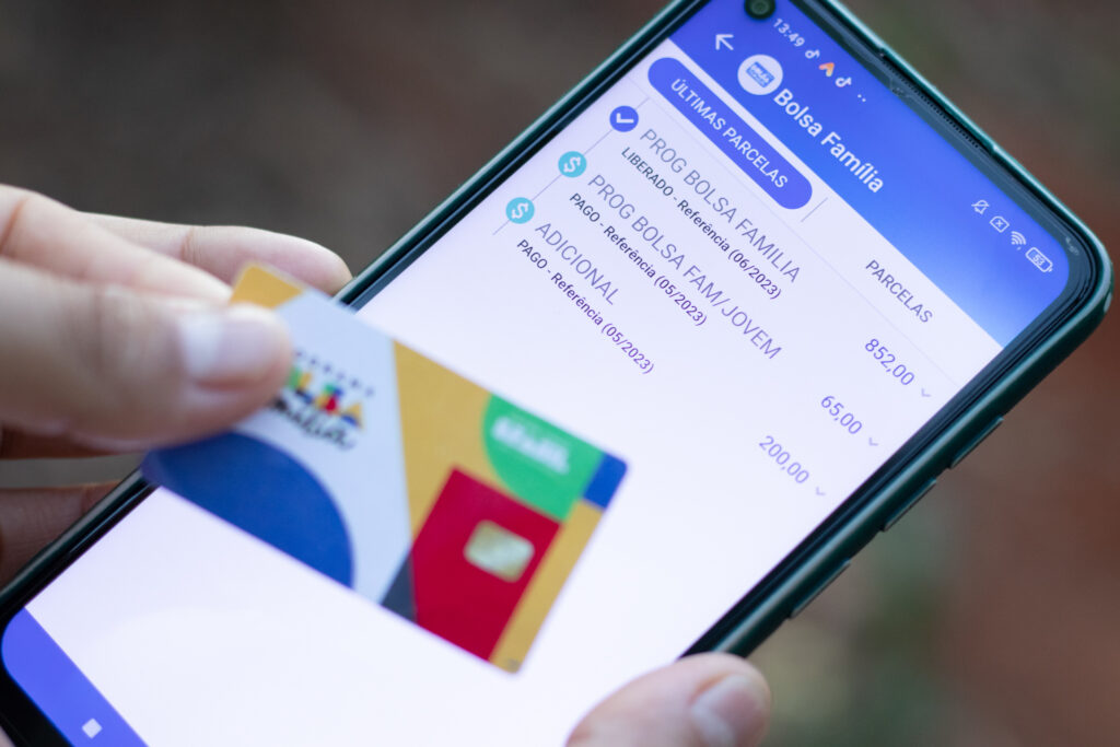 App de pagamentos do Bolsa Família.