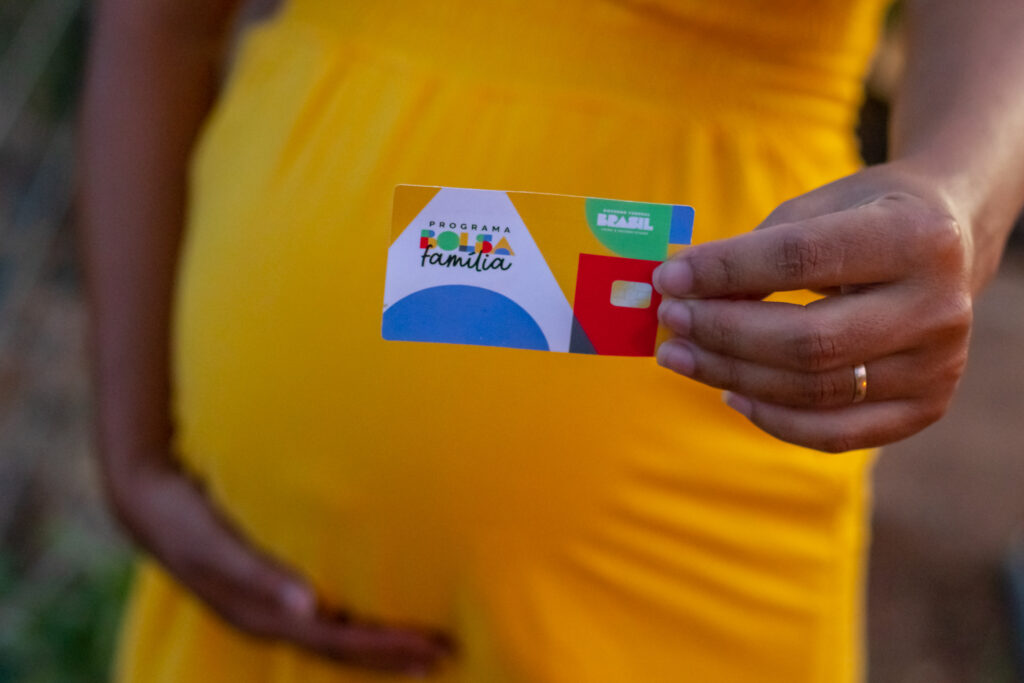 Bolsa Família para gestantes. 