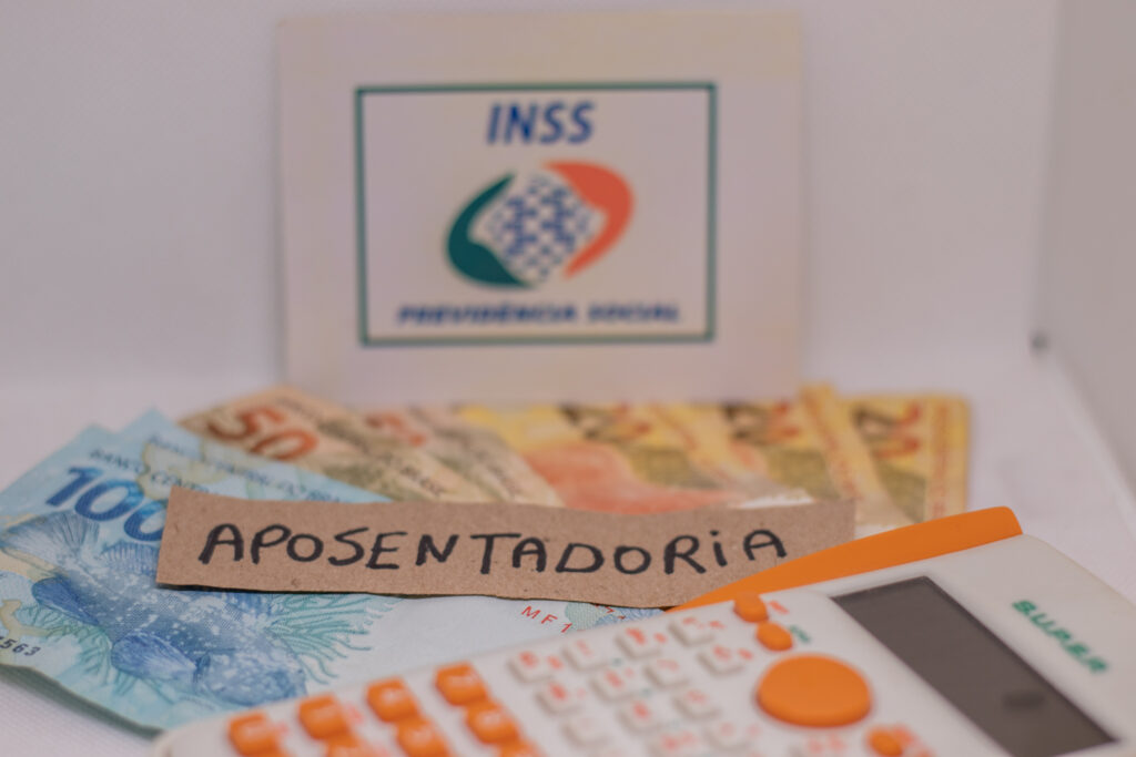 Aposentadoria por idade do INSS.
