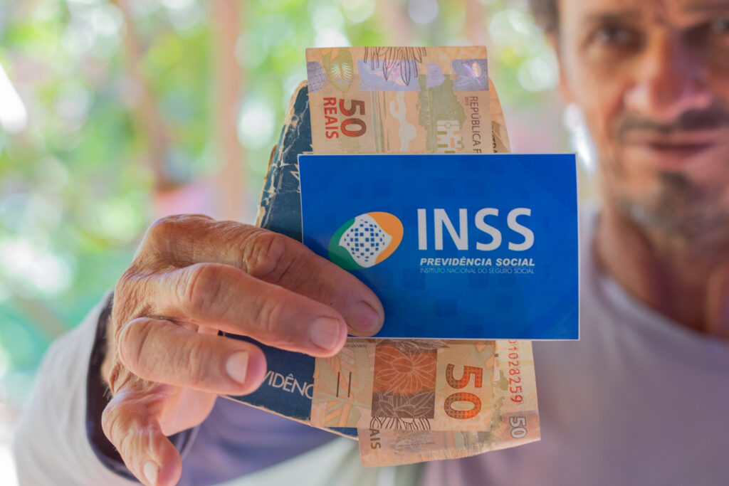 Pagamento do INSS.