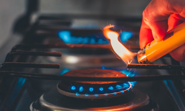 Vale-Gás gás de cozinha.