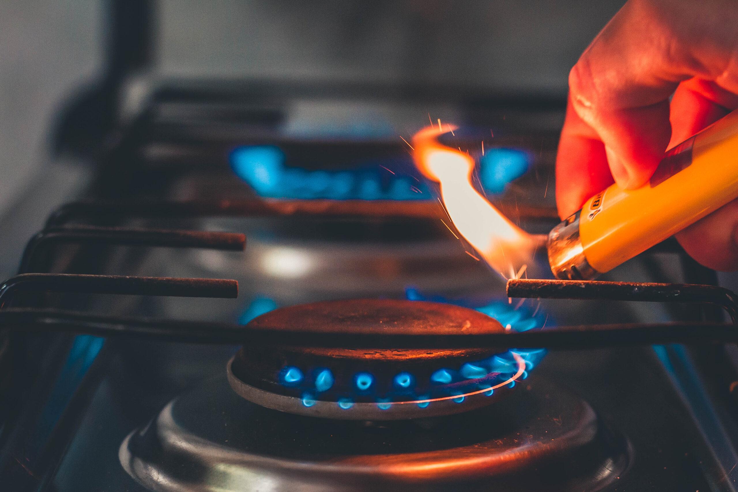 Vale-Gás gás de cozinha.