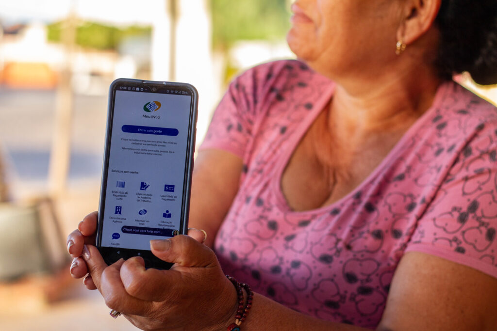 Extrato do Meu INSS. 