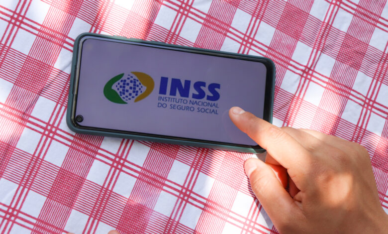 Aplicativo do INSS.