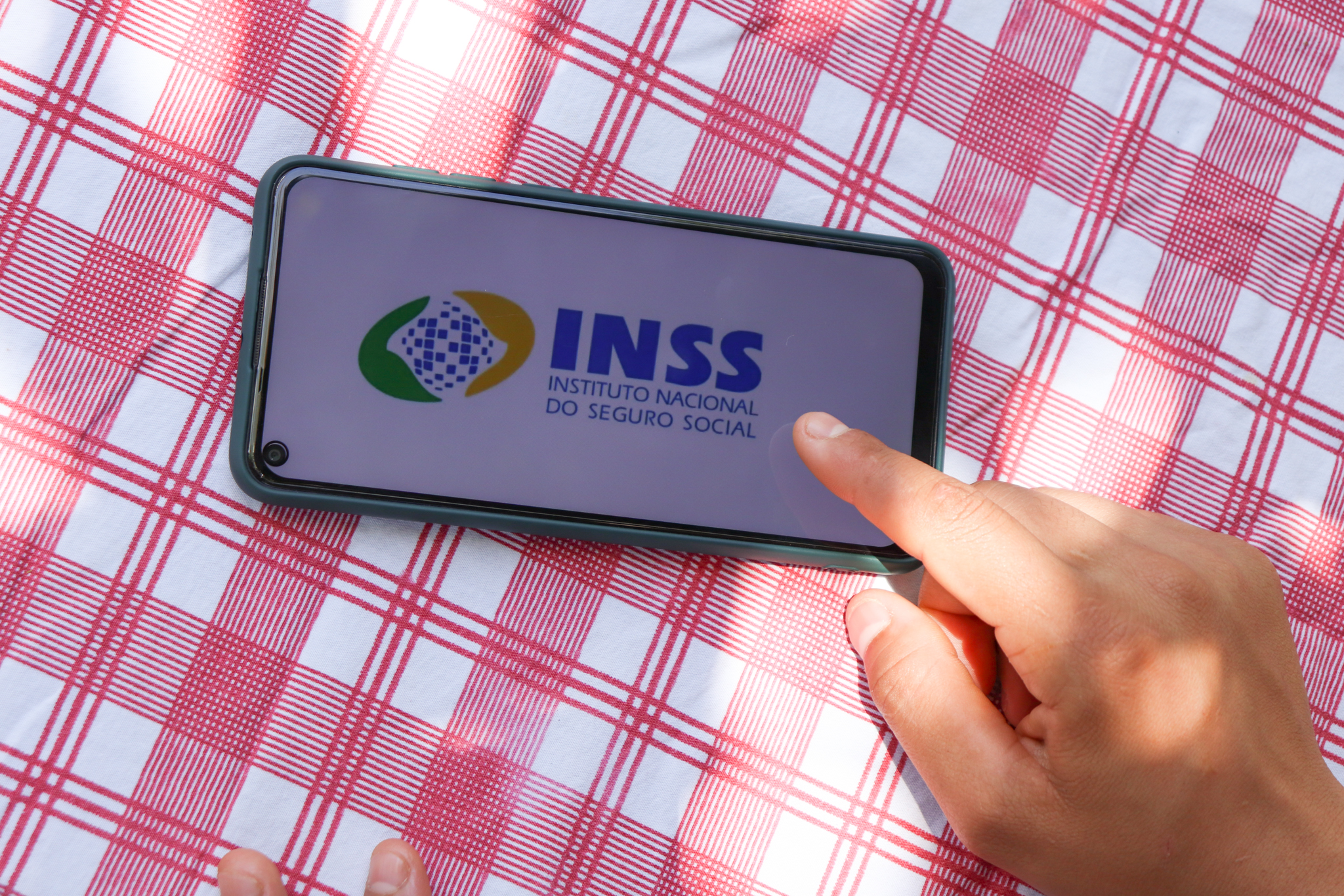 Aplicativo do INSS.