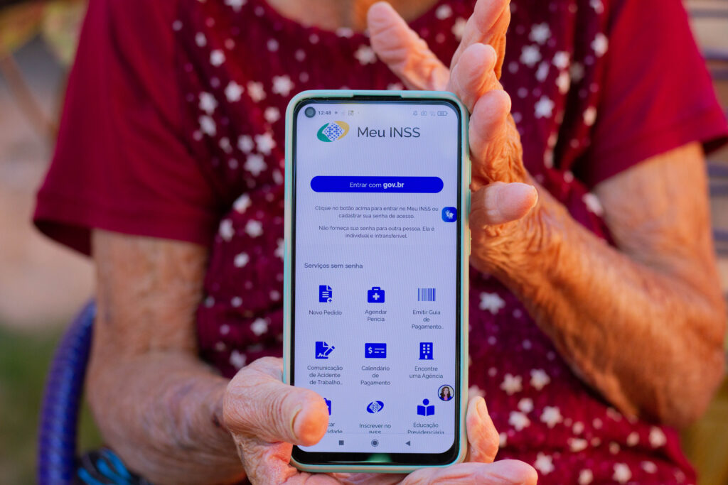 INSS empréstimo consignado. 