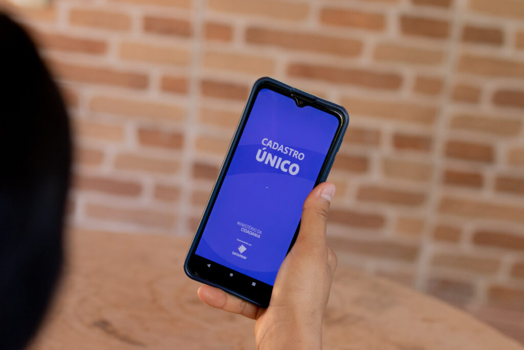 Aplicativo CadÚnico. 