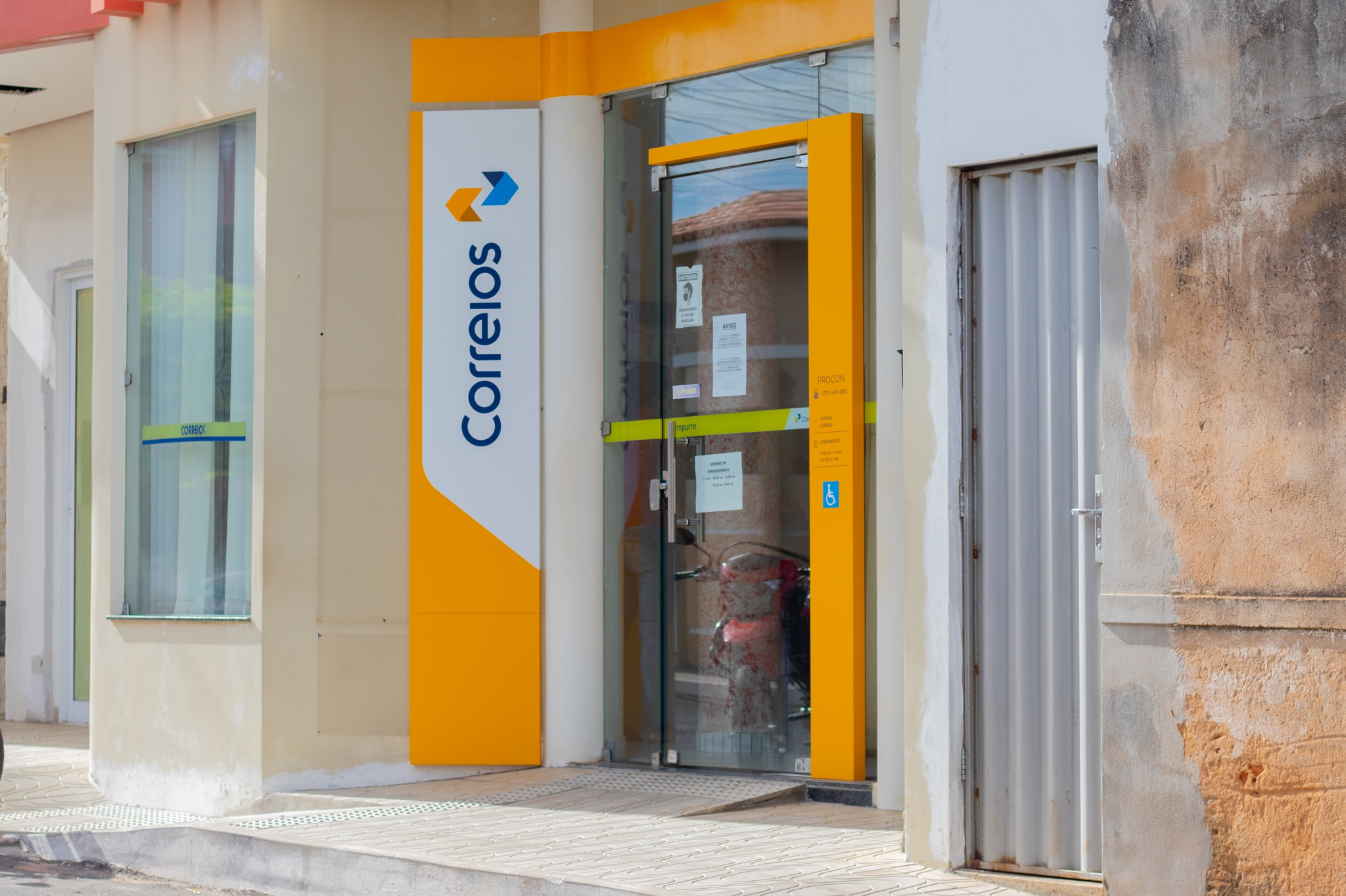 Correios benefício do INSS.