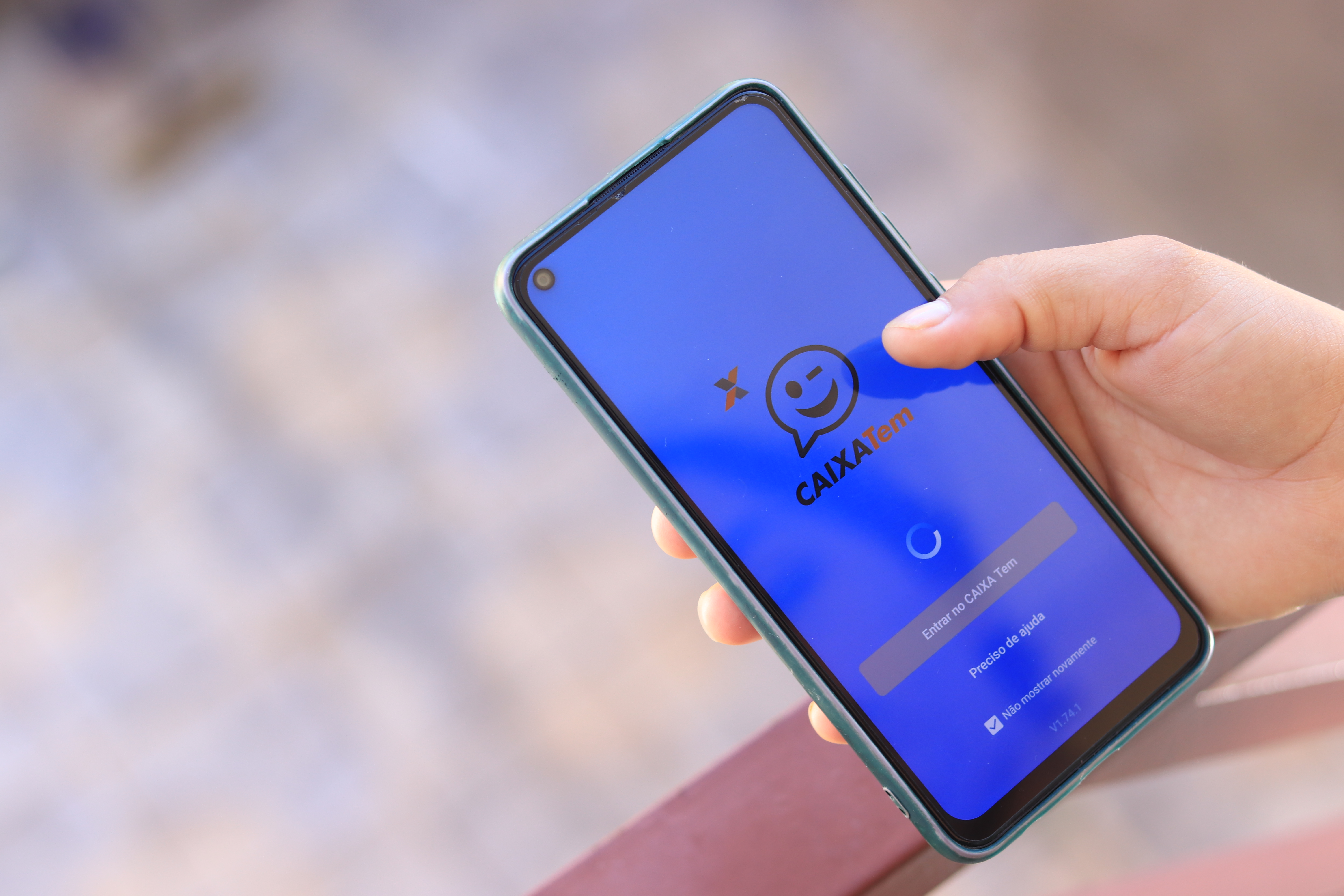 Aplicativo Caixa Tem. 