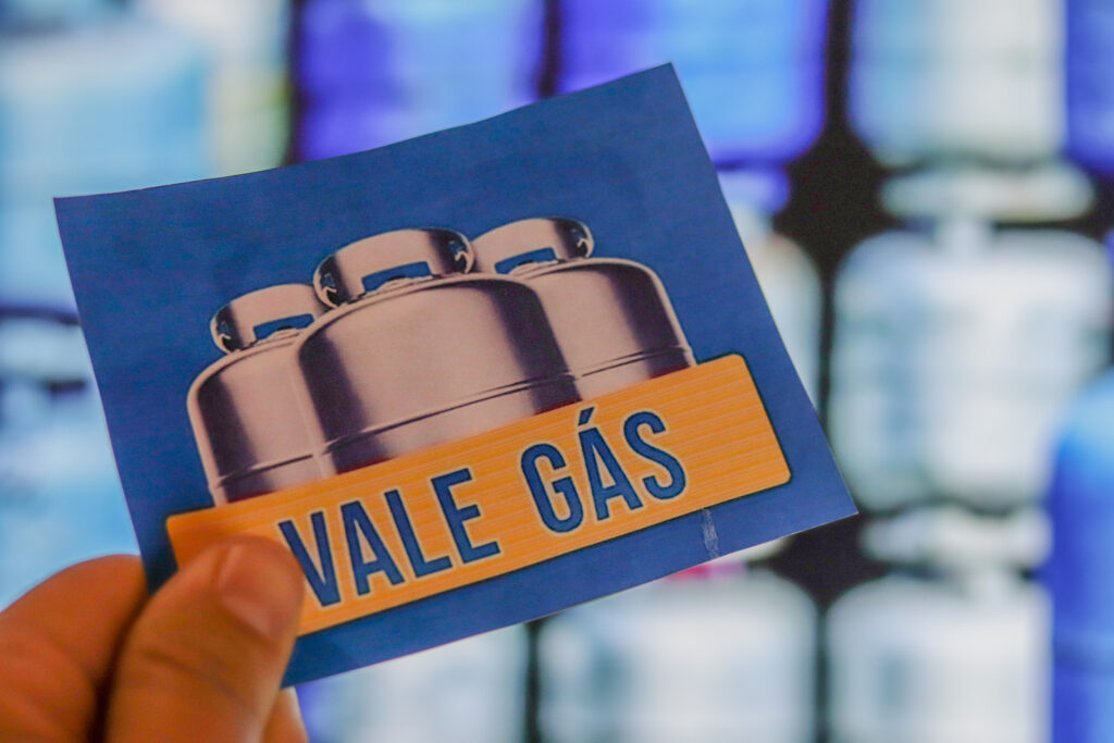 Vale-gás calendário outubro. 