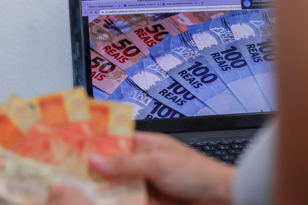 Empréstimo pessoal na conta. 