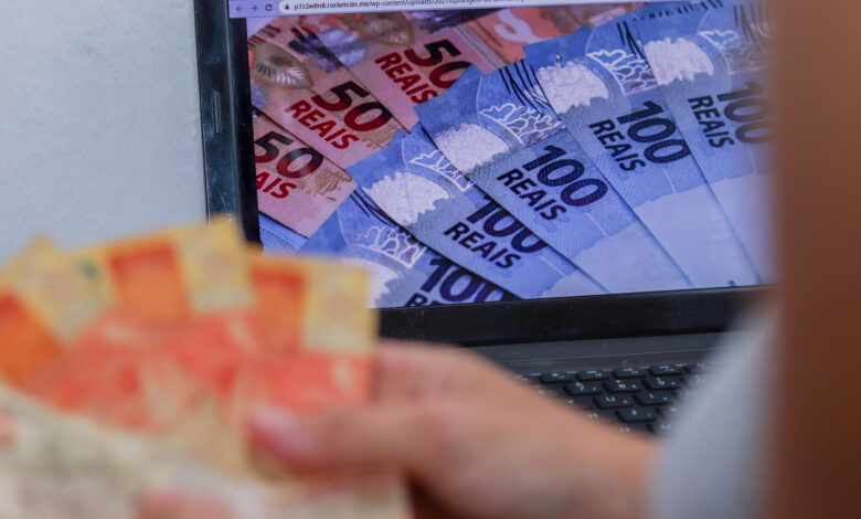 Empréstimo pessoal na conta.