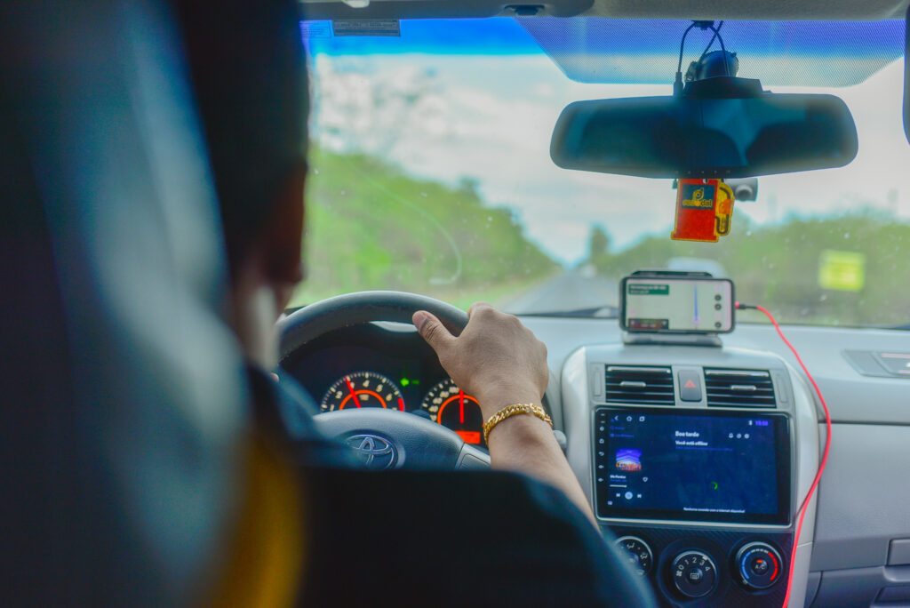 Credencial de estacionamento.