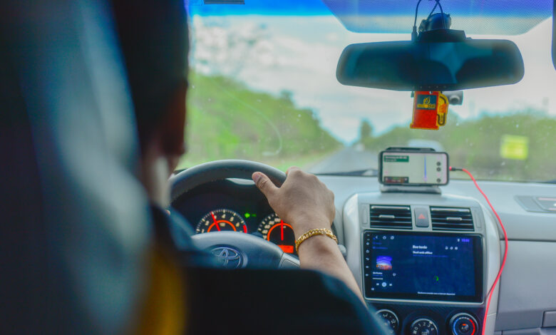 Credencial de estacionamento.