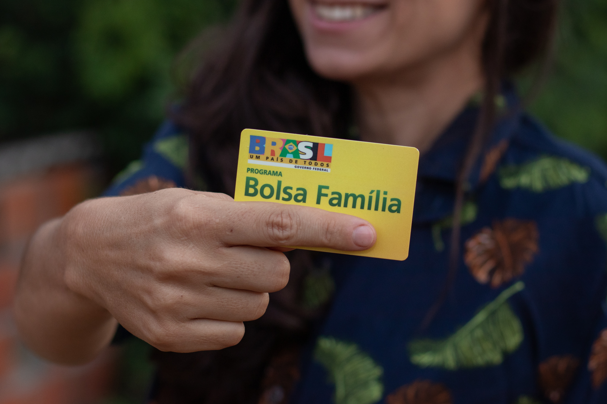 Dinheiro do Bolsa Família.