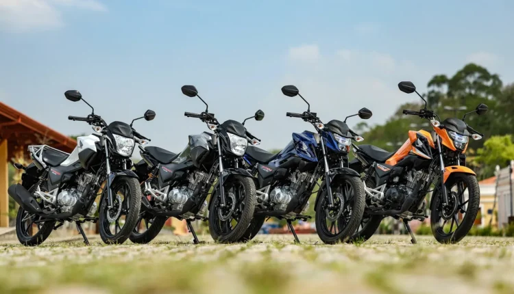Motos mais Vendidas até Junho de 2025