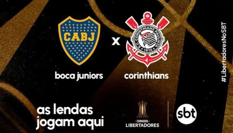 SBT Exibe Clássico entre Corinthians e Boca Juniors