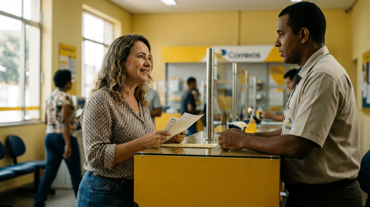 negociação de dívidas com descontos especiais agora disponível em todas as agências dos Correios